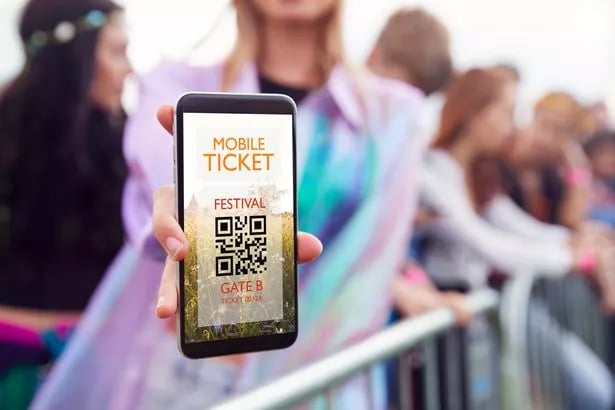 Fake QR code ticket scam to music festival