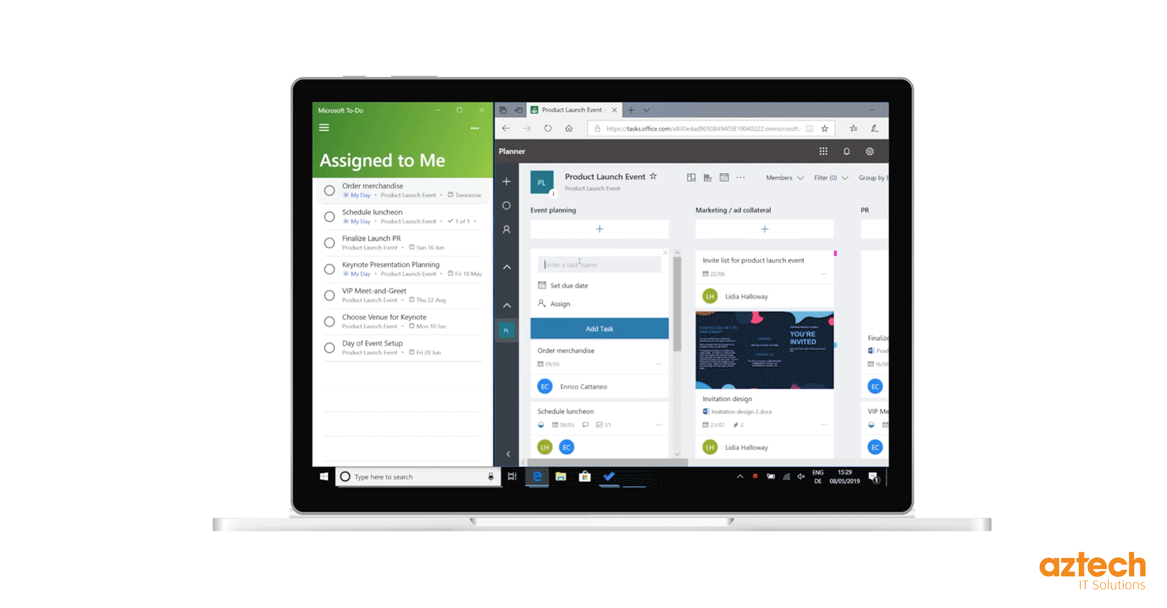 Share your Microsoft To Do Task with Team Members