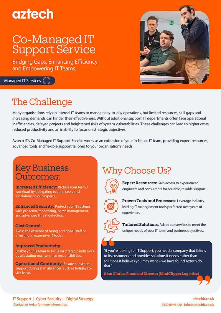 Co-Managed-IT-Support-Service