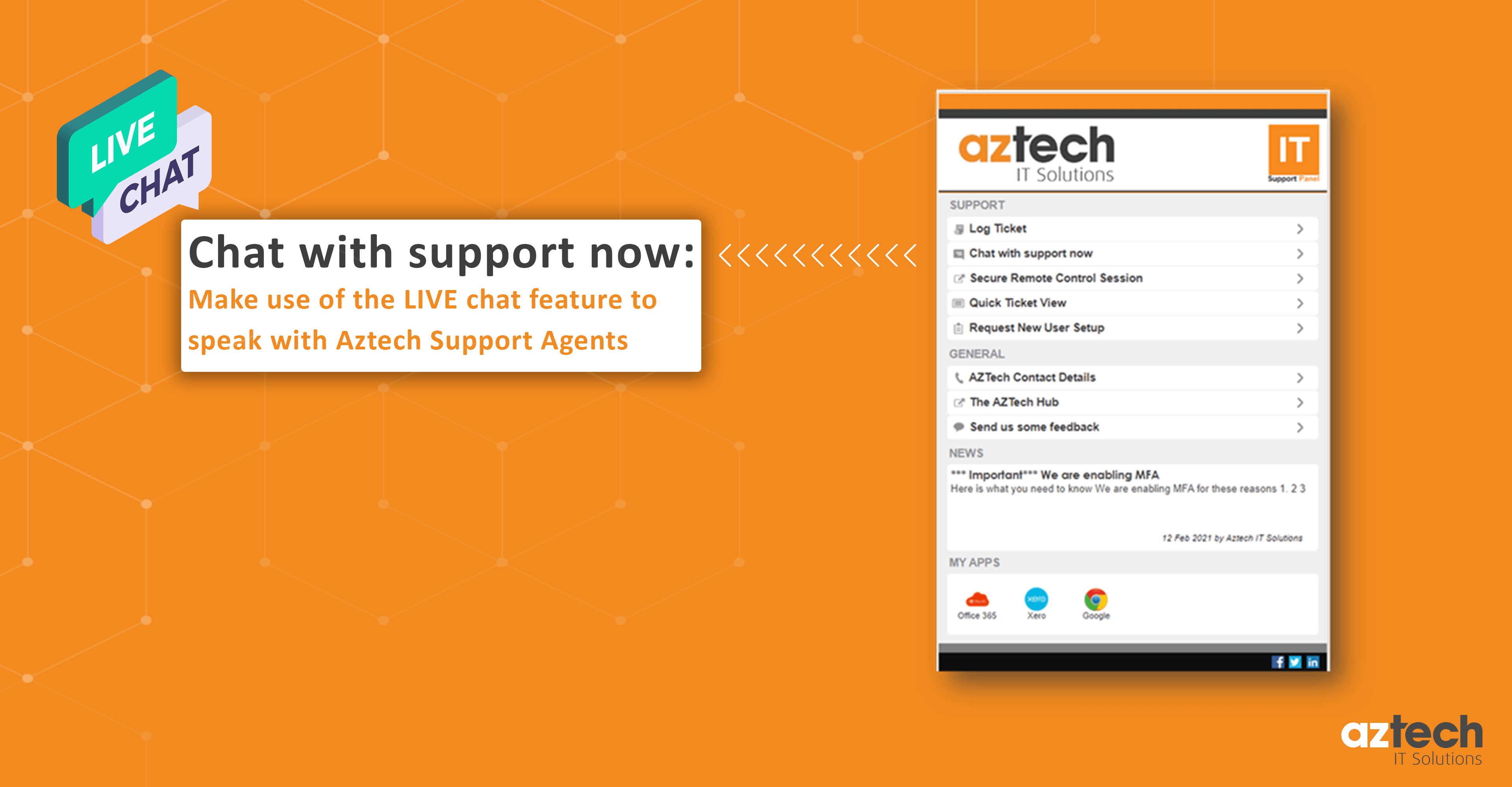 Aztech Desktop App