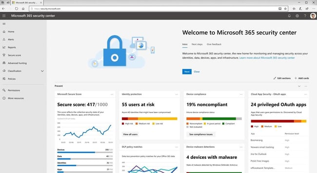 Setup logging, auditing and reporting
