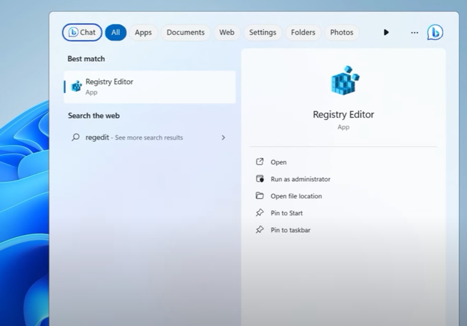 Activating Microsoft Copilot from Registry Editor - Step 1